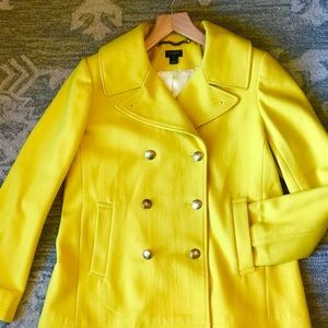J Crew Wool Blend Coat